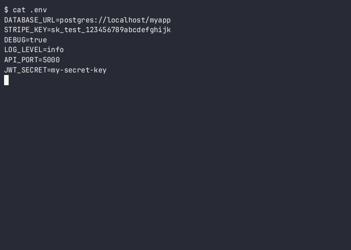 Importing existing configuration